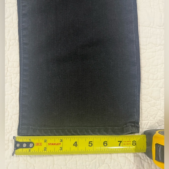 Madewell Women's, slim wide-leg crop Jeans Black size 26 - Picture 2 of 14